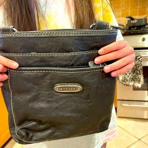 Black crossbody bag